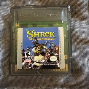 Shrek Gameboy Color Game